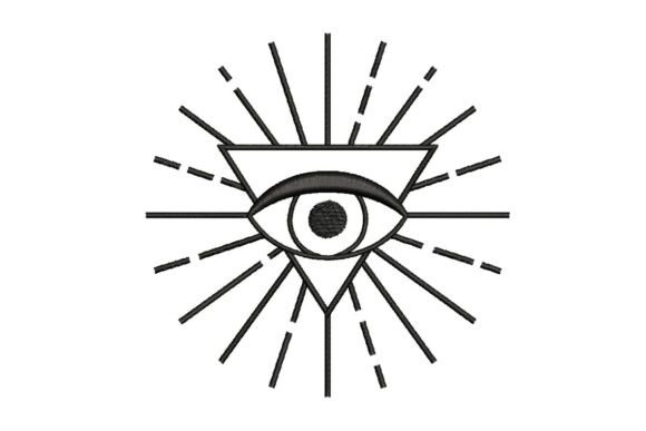 All-Seeing Eye Pyramid Embroidery Design Review