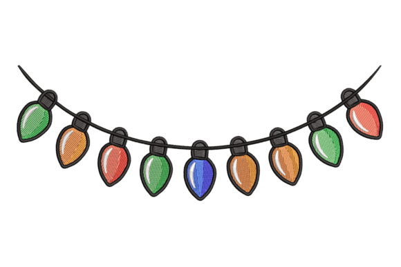 Christmas Light Garland: A Craft Fair Review