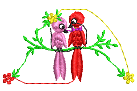 Colorful Birds on Branch: A Holiday Design Review