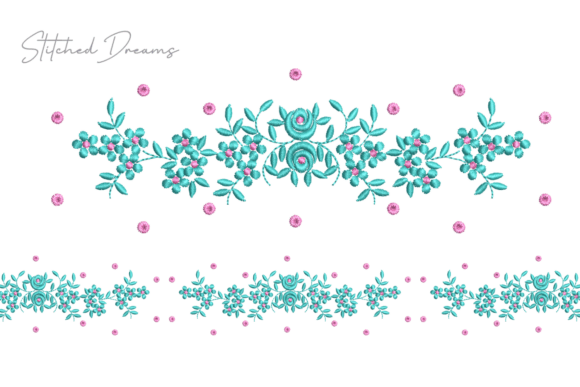 Embroidery Borders of Flowers: A Designer’s Review