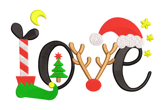 Festive Love Text: An Embroidery Designer's Review