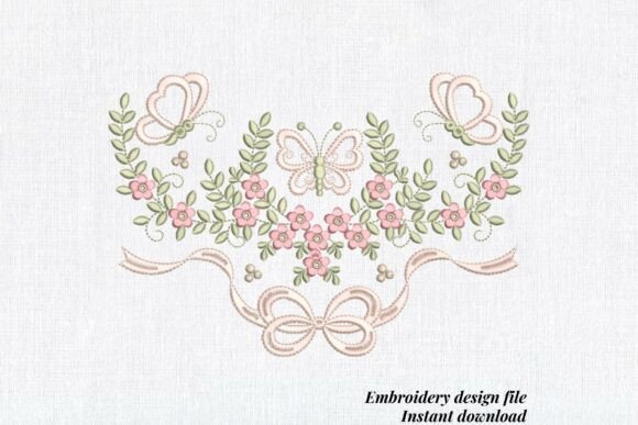 Floral Butterfly Border: Sweatshirt Design Review