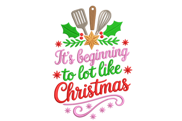 Kitchen Christmas – Baking: An Embroidery Review