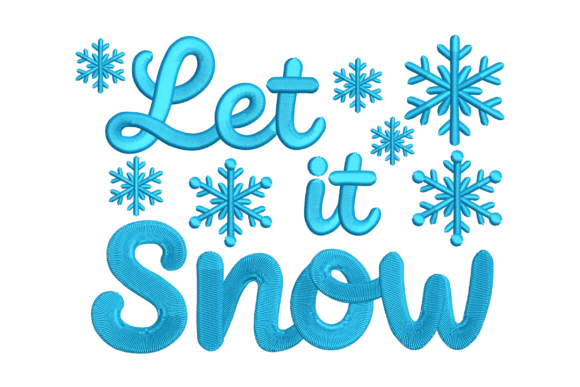 Let It Snow: A Holiday Embroidery Design Review