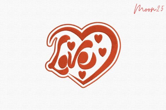 Love Heart Word Embroidery Design Review