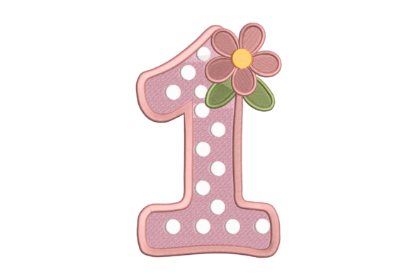 Polka-Dot Number 1 Flower: Etsy Seller Review