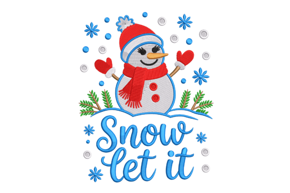 Snow Let It: Cute Snowman Winter Design Review