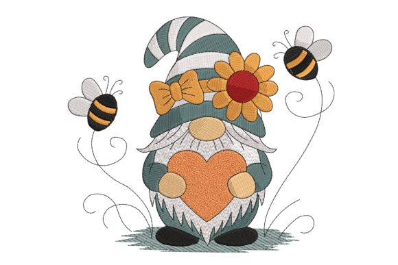 Spring Bee Gnome: A Sweatshirt Design Review