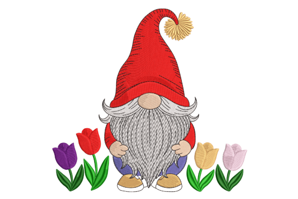 Spring Gnome Tulips: A Boutique Sweatshirt Review