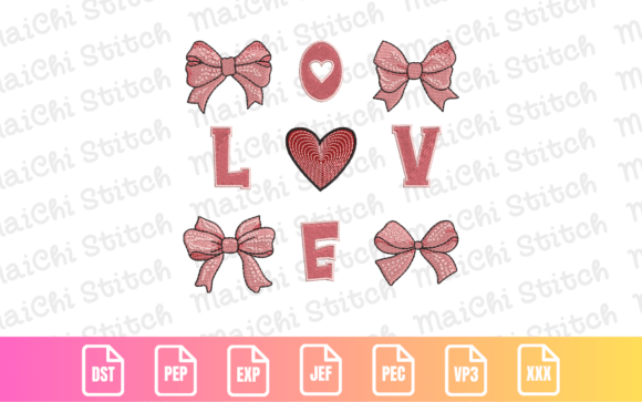 Valentine Bow Heart Alphabet: A Craft Fair Review